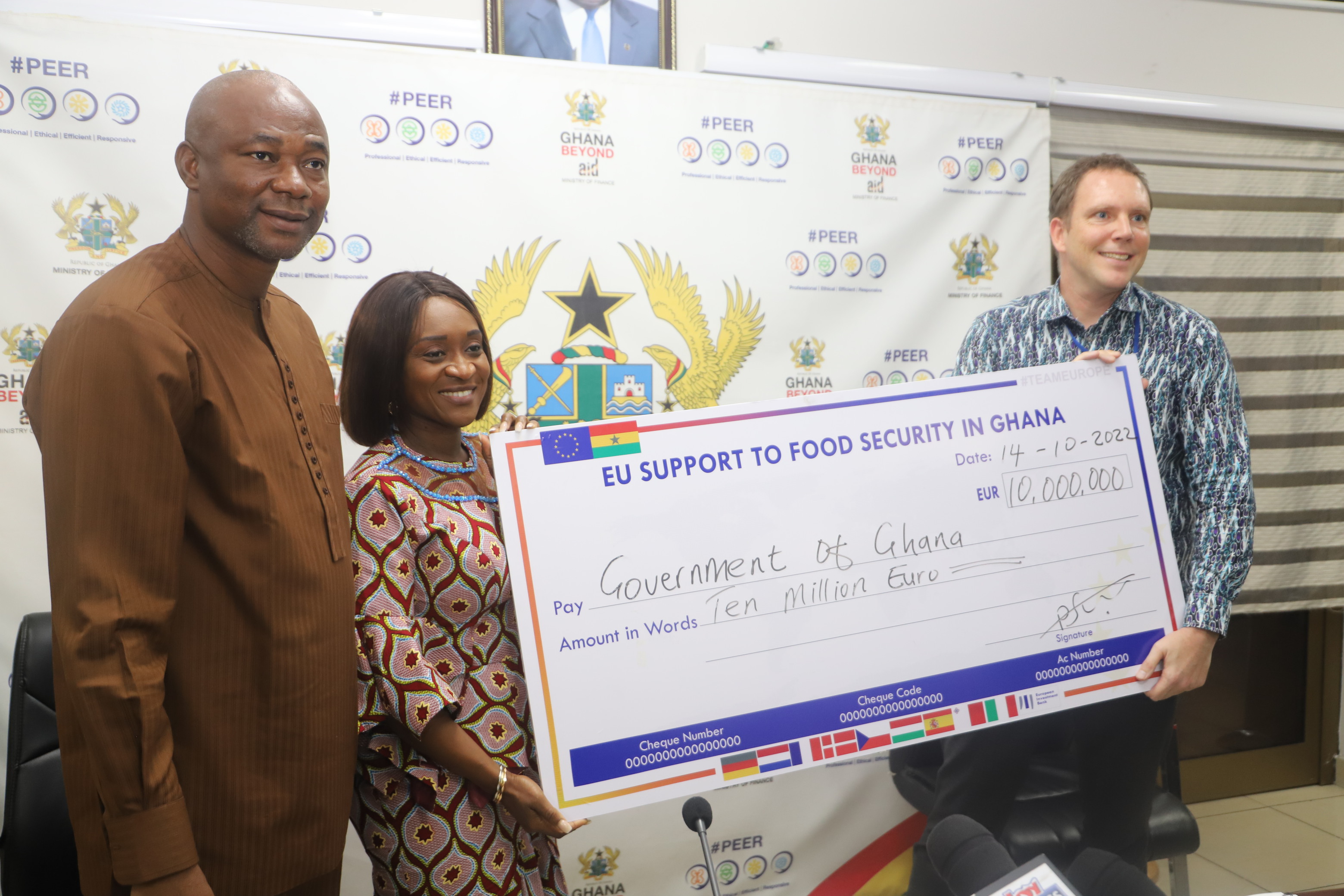 EU provides €10 million support for Ghana's food security